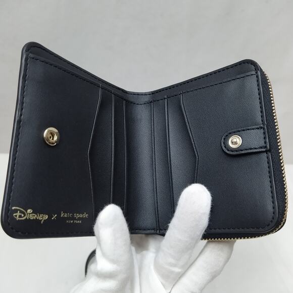 Kate Spade Disney x Minnie Mouse Black Leather Backpack With Wallet - NWT main image 6